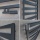 BELVU Termoarredo bagno scaldasalviette design antracite 50 x 134 cm