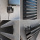 LUMATE Termoarredo bagno scaldasalviette design elettrico Nero 50 x 120 cm con elemento riscaldante intelligente