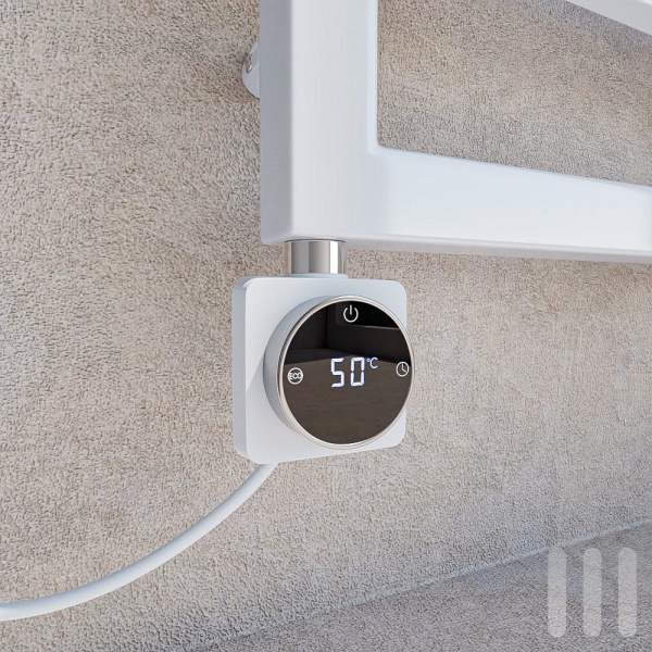 Asta riscaldante standard 30 - 70°C bianco 600 watt