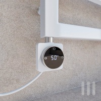 Asta riscaldante standard 30 - 70°C bianco 600 watt