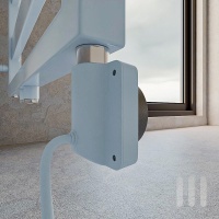 Asta riscaldante standard 30 - 70°C bianco 600 watt